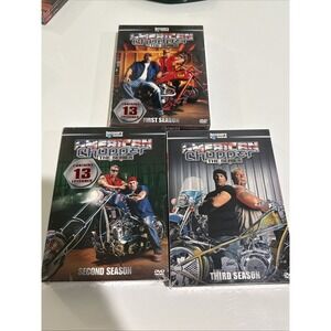 AMERICAN CHOPPER: The Series-Seasons 1, 2 and 3 DVD 2005 3 Disc Sets NEW Sealed